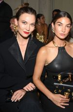 LILY ALDRIDGE at Schiaparelli Haute Couture Show at Paris Fashion Week 07/04/2022