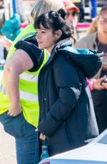 LILY ALLEN on the Set of Dreamland in Margate 07/15/2022