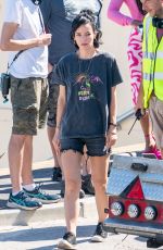 LILY ALLEN on the Set of Dreamland in Margate 07/15/2022