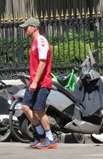 LILY COLLINS and Charlie McDowell Out in Paris 07/24/2022