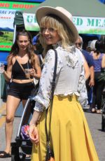 LINDSEY STIRLING Out at Farmers Market in Los Angeles 07/17/2022