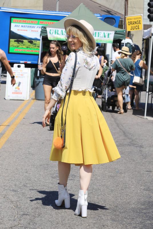 LINDSEY STIRLING Out at Farmers Market in Los Angeles 07/17/2022