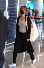 LISA RINNA at LAX Airport in Los Angeles 07/07/2022