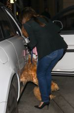 LISA VANDERPUMP Leaving Dinner Date at E. Baldi in Beverly Hills 07/14/2022