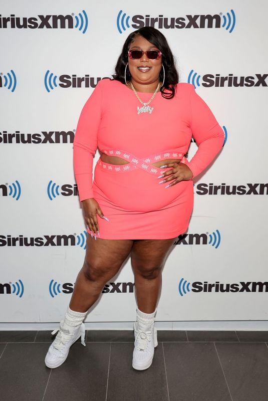 LIZZO at SiriusXM Studios in New York 07/13/2022