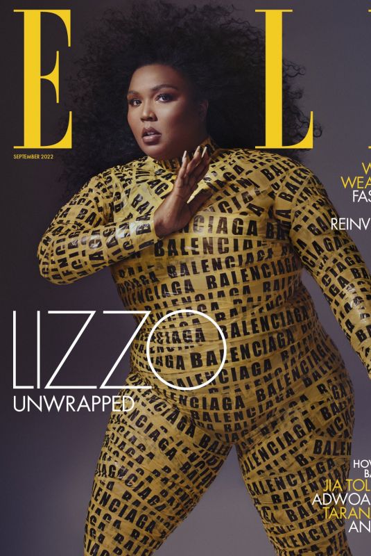 LIZZO for Elle Magazine, UK September 2022