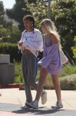 LOLA SHEEN Out with a Friend at Malibu Country Mart 07/03/2022