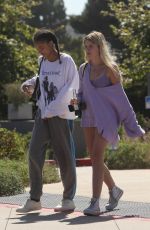 LOLA SHEEN Out with a Friend at Malibu Country Mart 07/03/2022