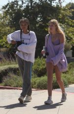 LOLA SHEEN Out with a Friend at Malibu Country Mart 07/03/2022