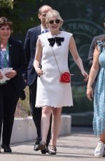 LUCY BOYNTON and Rami Malek Arrives at Wimbledon 2022 in London 07/08/2022