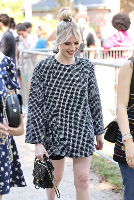 LUCY BOYNTON at Chanel Fashion Show in Paris 07/05/2022