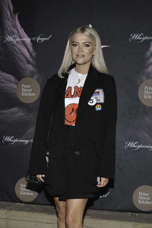 LUCY FALLON Arrives at Peter Street Kitchen Party in Manchester 07/21/2022