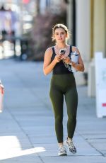 LUCY HALE After Workout in Los Angeles 07/06/2022