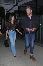 LUCY HALE and Cameron Fuller Out for Dinner Date in Santa Monica 07/18/22022