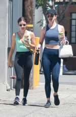 LUCY HALE and Her Girlfriend Out for Coffee in Studio City 07/01/2022