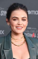 LUCY HALE at Pretty Little Liars: Original Sin Premiere in Los Angeles 07/15/2022