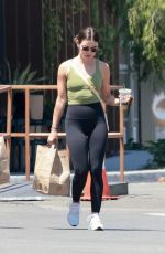 LUCY HALE Out for Iced Coffee with a Friend in Studio City 07/17/2022
