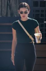 LUCY HALE Out for Iced Coffee with a Friend in Studio City 07/19/2022