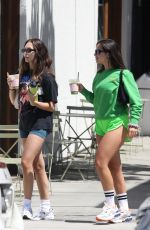 MADDIE ZIEGLER and ADDISON RAE Leaves Morning Pilates Class in West Hollywood 07/14/2022