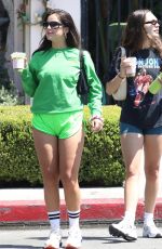 MADDIE ZIEGLER and ADDISON RAE Leaves Morning Pilates Class in West Hollywood 07/14/2022