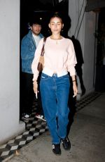 MADISON BEER Out for Dinner Date in Los Angeles 06/30/2022