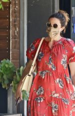 MANDY MOORE Leaves a Skin Care Clinic in Studio City 07/29/2022