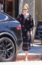 MANDY MOORE Leaves a Skin Therapy Session in Los Angeles 07/07/2022