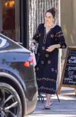 MANDY MOORE Leaves a Skin Therapy Session in Los Angeles 07/07/2022
