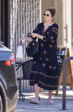 MANDY MOORE Leaves a Skin Therapy Session in Los Angeles 07/07/2022