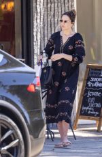 MANDY MOORE Leaves a Skin Therapy Session in Los Angeles 07/07/2022
