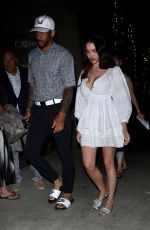 MARA TEIGEN Out for Dinner Date at Giorgio Baldi in Santa Monica 07/27/2022