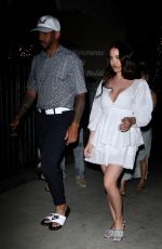 MARA TEIGEN Out for Dinner Date at Giorgio Baldi in Santa Monica 07/27/2022