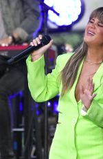 MAREN MORRIS Performs at Today Show at Rockefeller Plaza in New York 07/28/2022