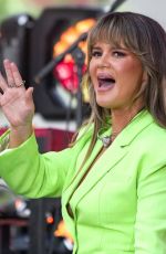 MAREN MORRIS Performs at Today Show at Rockefeller Plaza in New York 07/28/2022