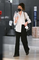 MARGARET QUALLEY at JFK Airport in New York 07/25/2022