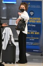 MARGARET QUALLEY at JFK Airport in New York 07/25/2022
