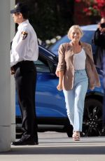 MARGOT ROBBIE on the Set of Barbie in Los Angeles 07/01/2022