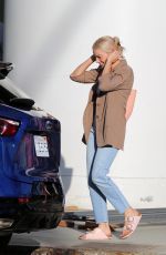 MARGOT ROBBIE on the Set of Barbie in Los Angeles 07/01/2022