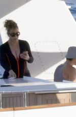 MARIAH CAREY in Wetsuit on Vacation in Capri 07/16/2022