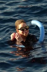 MARIAH CAREY in Wetsuit on Vacation in Capri 07/16/2022