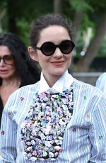 MARION COTILLARD at Chanel Haute Couture Fall/Winter Show at Paris Fashion Week 07/05/2022