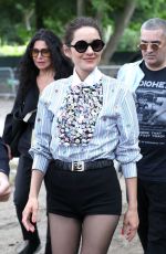 MARION COTILLARD at Chanel Haute Couture Fall/Winter Show at Paris Fashion Week 07/05/2022