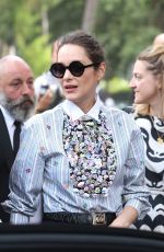 MARION COTILLARD at Chanel Haute Couture Fall/Winter Show at Paris Fashion Week 07/05/2022