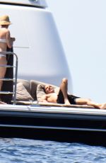MARTA ORTEGA in Bikini at a Yacht in Villefranche 07/03/2022