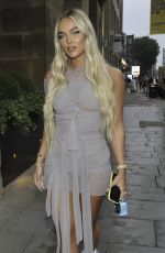 MARY BEDFORD Arrives at Peter Street Kitchen Party in Manchester 07/21/2022