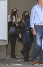 MARY KATE and ASHLEY OLSEN Out Shopping on Melrose Place in West Hollywood 07/12/2022