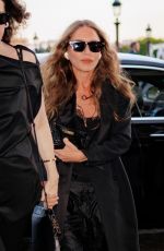 MARY KATE OLSEN Arrives at Balenciaga Afterparty at Paris Fashion Week 07/06/2022