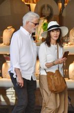 MARY STEENBURGEN and Ted Danson Out on Vacation in Venice 07/08/2022