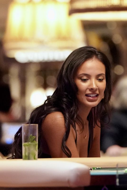 MAYA JAMA and Ben Simmons Night Out in Las Vegas 07/09/2022