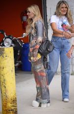 MEG DONNELLY Arrives at a Studio in Brooklyn 07/07/2022
